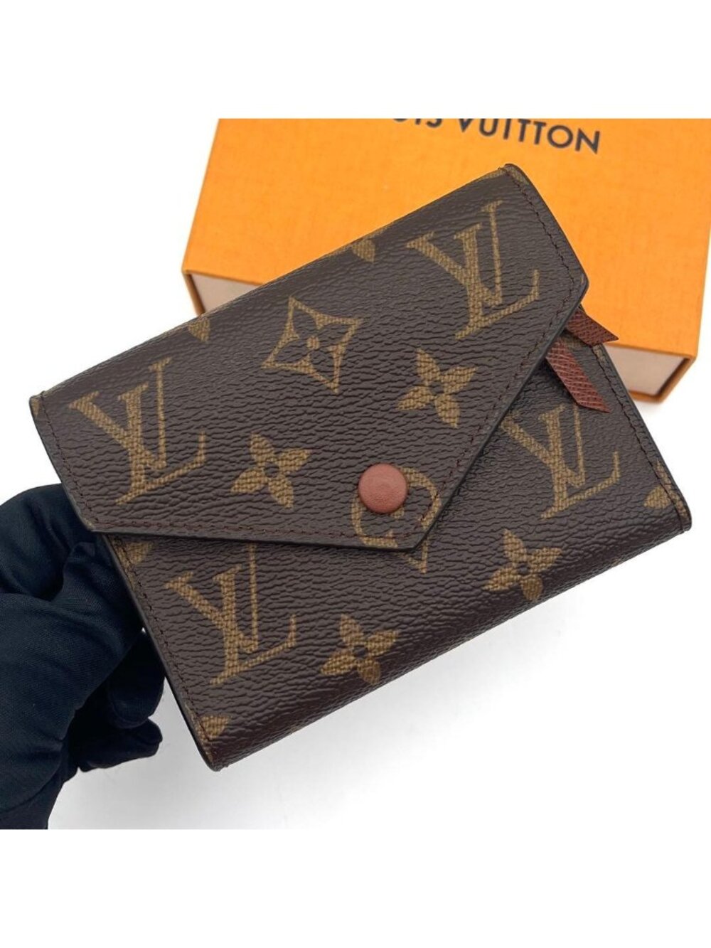 Louis Vuitton Monogram Portefeuille Victorine Trifold Wallet
